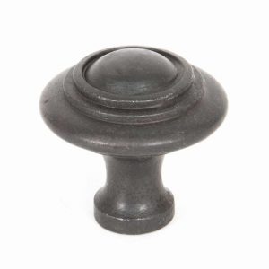From the Anvil Beeswax Ringed Cabinet Knob - Large - 33380