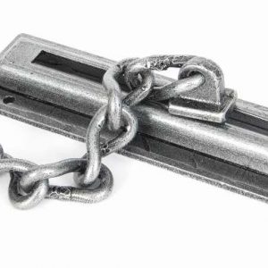 From the Anvil Pewter Door Chain - 33381