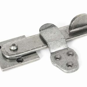 From the Anvil Pewter Privacy Latch Set - 33393