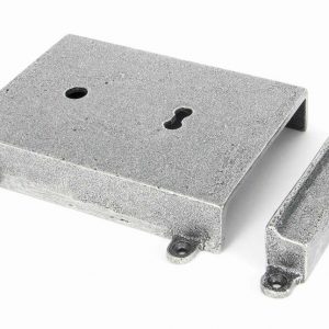 From the Anvil Pewter Rim Lock & Cast Iron Cover - 33394