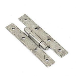 From the Anvil Pewter 3?" H Hinge (pair) - 33399