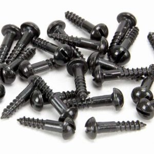 From the Anvil Black 8 x 3/4" Round Head Screws (25) - 33414