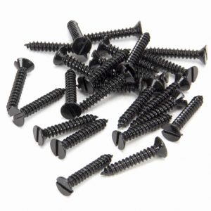 From the Anvil Black 8 x 1" Countersunk Screws (25) - 33417