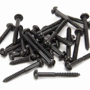 From the Anvil Black 10 x 1 1/2" Round Head Screws (25) - 33420