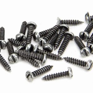 From the Anvil Pewter 4 x 1/2" Round Head Screws (25) - 33421