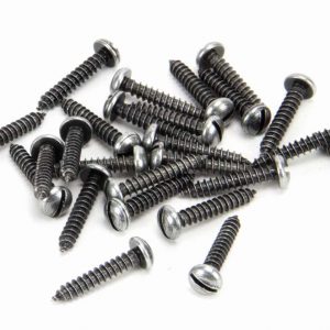 From the Anvil Pewter 6 x 3/4" Round Head Screws (25) - 33426