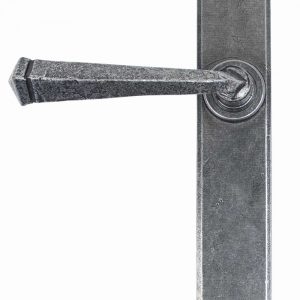 From the Anvil Pewter Gothic Lever Latch Set - 33601