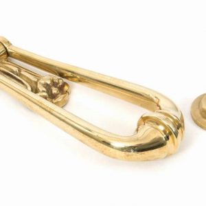 From the Anvil Polished Brass Loop Door Knocker - 33610M