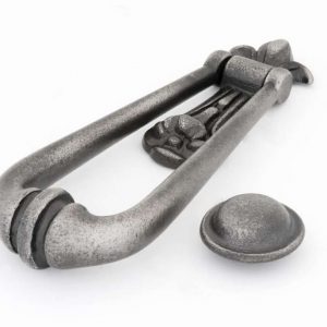 From the Anvil Antique Pewter Loop Door Knocker - 33610
