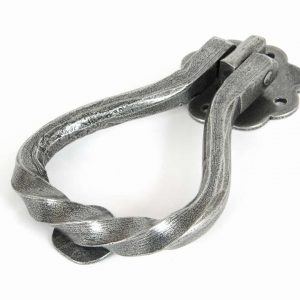 From the Anvil Pewter Pear Shaped Door Knocker - 33611