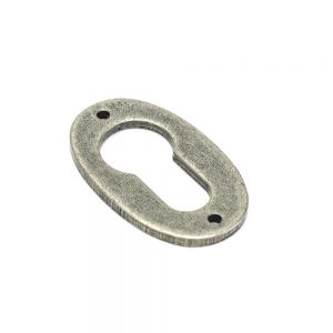 From the Anvil Pewter Oval Euro Escutcheon - 33706