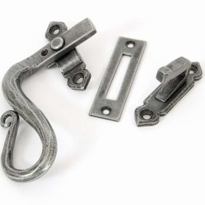 From the Anvil Pewter Locking Shepherd's Crook Fastener - LH - 33710