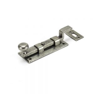 From the Anvil Pewter 4" Cranked Knob Bolt - 33721
