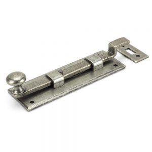 From the Anvil Pewter 6" Cranked Knob Bolt - 33724