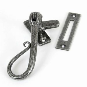From the Anvil Pewter Shepherd's Crook Fastener - 33727