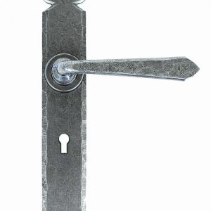 From the Anvil Pewter Cromwell Lever Lock Set - 33730