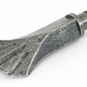 From the Anvil Pewter Shell Curtain Finial (pair) - 33735