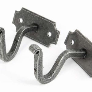 From the Anvil Pewter Mounting Bracket (pair) - 33736
