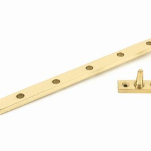 From the Anvil Polished Brass 12" Peardrop Stay - 33751