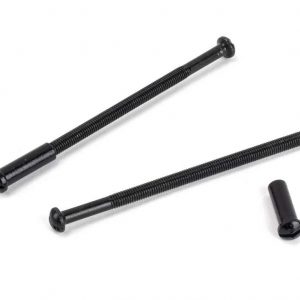 From the Anvil Black 5mm Male & Female Screws (2) - 33768