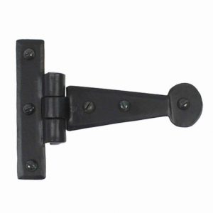 From the Anvil Black 4" Penny End T Hinge (pair) - 33986