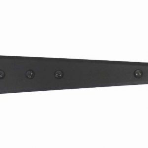 From the Anvil Black 12" Penny End T Hinge (pair) - 33989