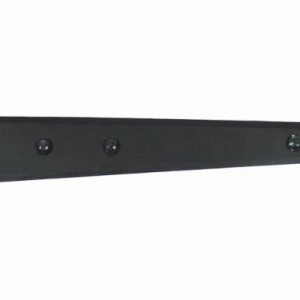 From the Anvil Black 15" Penny End T Hinge (pair) - 33990