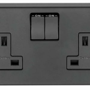 From the Anvil MB Double 13 Amp Switched Socket - 34224/2