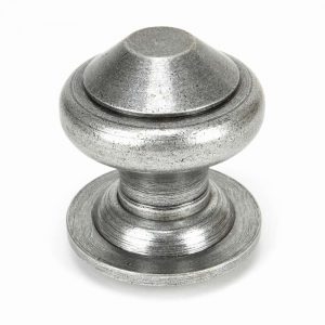From the Anvil Pewter Regency Centre Door Knob - 45155
