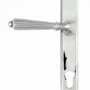 From the Anvil Polished Chrome Hinton Slimline Lever Espag. Lock Set - 45320