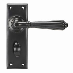 From the Anvil Aged Bronze Hinton Lever Bathroom Set - 45330