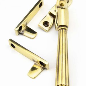 From the Anvil Aged Brass Night-Vent Locking Hinton Fastener - 45344