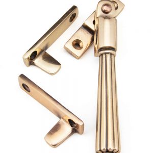 From the Anvil Polished Bronze Night-Vent Locking Hinton Fastener - 45348