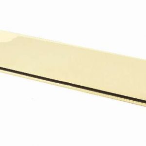 From the Anvil Aged Brass 425mm Art Deco Fingerplate - 45384