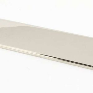 From the Anvil Polished Nickel 300mm Art Deco Fingerplate - 45391