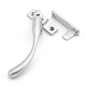 From the Anvil Satin Chrome Night-Vent Locking Peardrop Fastener - LH - 45398