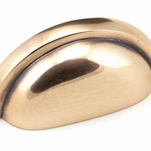 From the Anvil Polished Bronze Regency Concealed Drawer Pull - 45409
