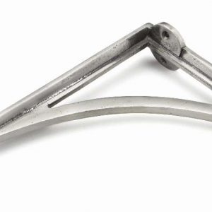 From the Anvil Natural Smooth 10'' x 7'' Curved Shelf Bracket - 45421