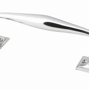 From the Anvil Polished Chrome 230mm Art Deco Pull Handle - 45462