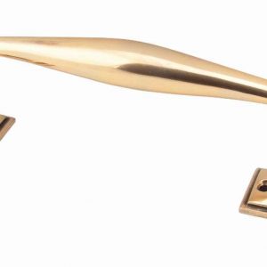 From the Anvil Polished Bronze 230mm Art Deco Pull Handle - 45465