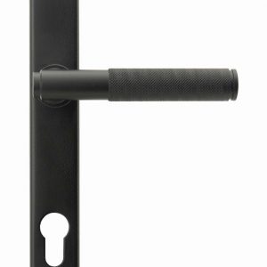 From the Anvil Matt Black Brompton Slimline Lever Espag. Lock Set - 45528
