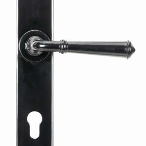 From the Anvil Black Regency Lever Espag. Lock Set - 45589