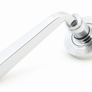 From the Anvil Polished Chrome Avon Round Lever on Rose Set (Beehive) - 45617