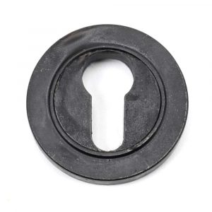 From the Anvil External Beeswax Round Euro Escutcheon (Plain) - 45723