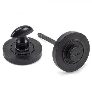 From the Anvil External Beeswax Round Thumbturn Set (Plain) - 45747