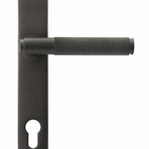 From the Anvil Aged Bronze Brompton Slimline Espag. Lock Set - 45775