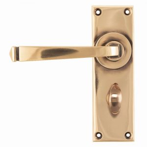 From the Anvil Polished Bronze Avon Lever Bathroom Set - 45789