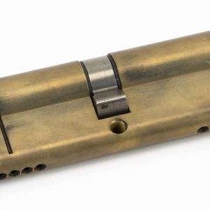 From the Anvil Aged Brass 45/45 5pin Euro Cylinder KA - 45839