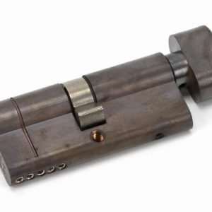 From the Anvil Aged Bronze 35/35 5pin Euro Cylinder/Thumbturn - 45844