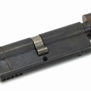 From the Anvil Aged Bronze 45/45 5pin Euro Cylinder/Thumbturn - 45860